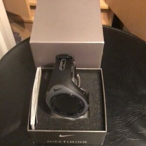 Nike Triax Speed 50 Super Black / Graphite Running Watch